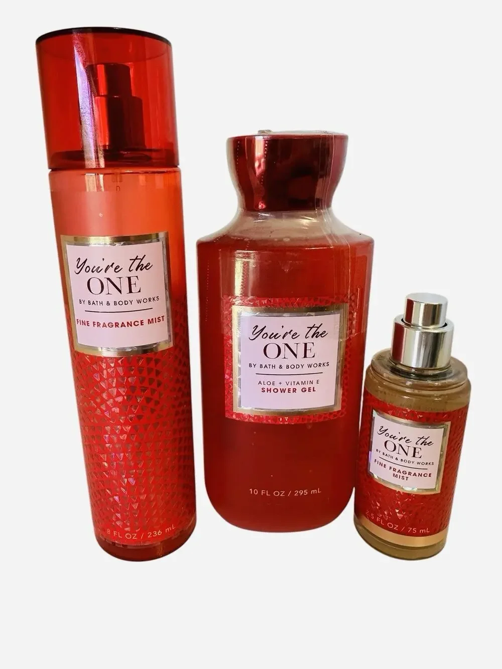 NEW Bath and Body Works “You’re the One” 3 Pc Mixed Bundle
